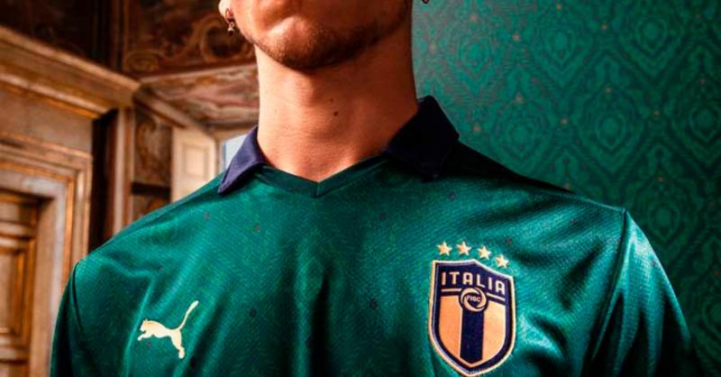 Puma green 2024 italy jersey