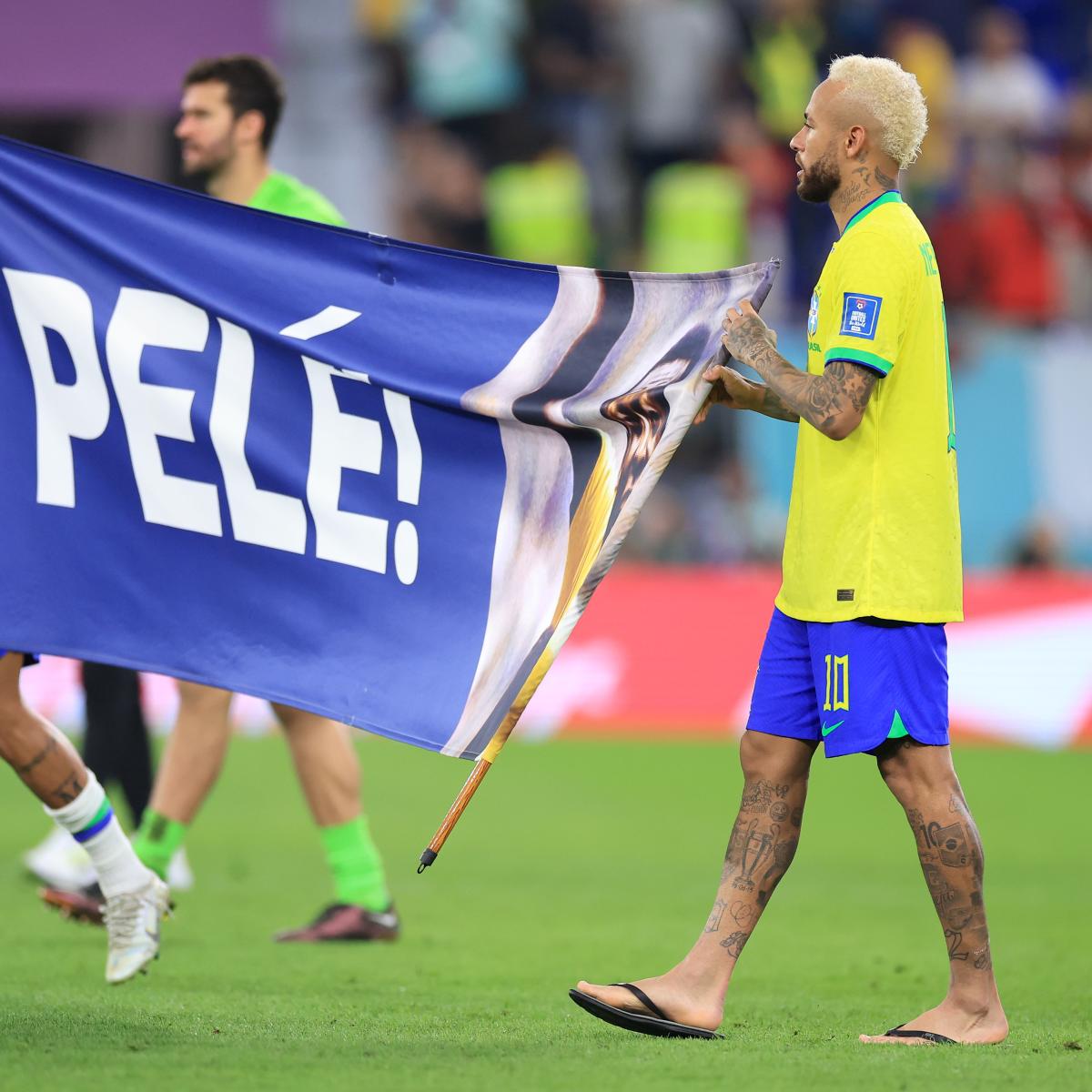 Neymar one goal from Pele's record