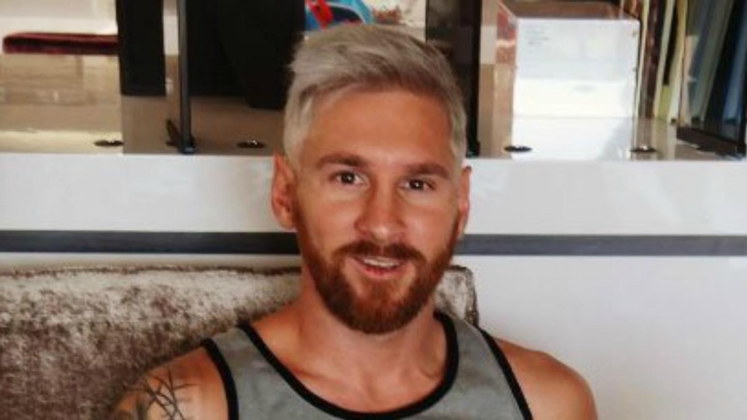 Lionel Messi Hair Color Formula  照片图像