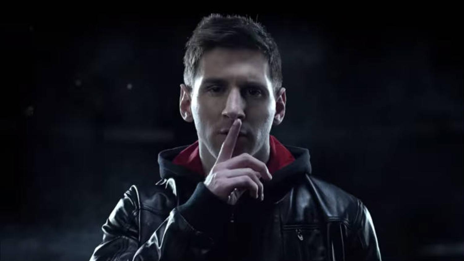 Adidas messi clearance ad