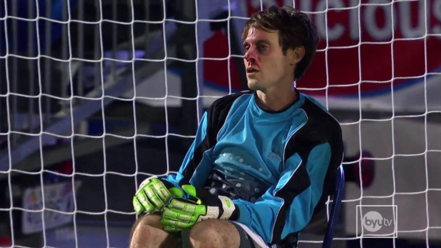 Studio C Funny Hilarious Parody Scott Sterling Keeper Penalty Save Face Concussion Laughing Miracle ?itok=dQGJ7IMK