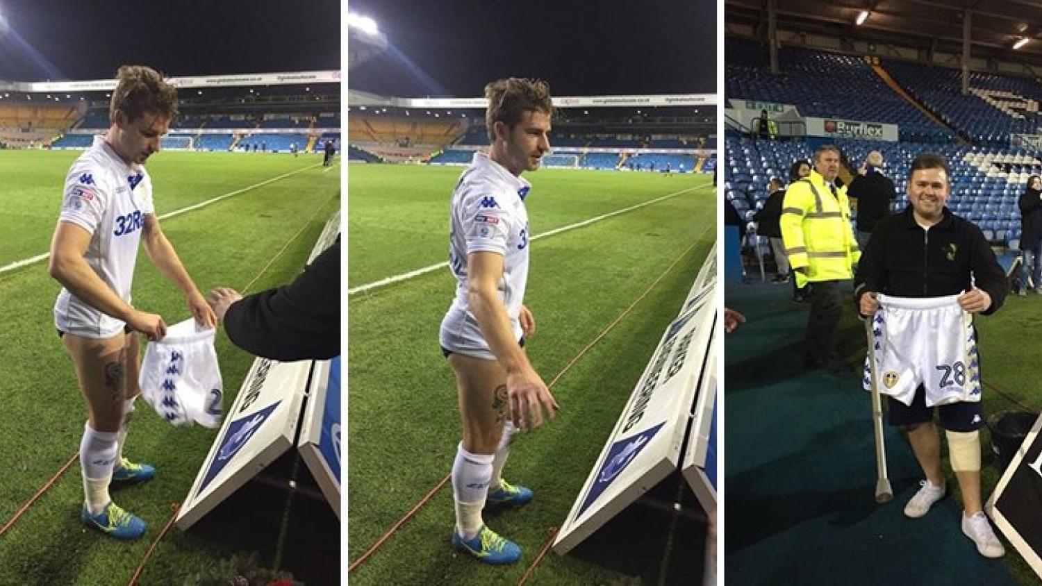 Soccer Fan Leaves Match With Player s Shorts Instead of Autograph