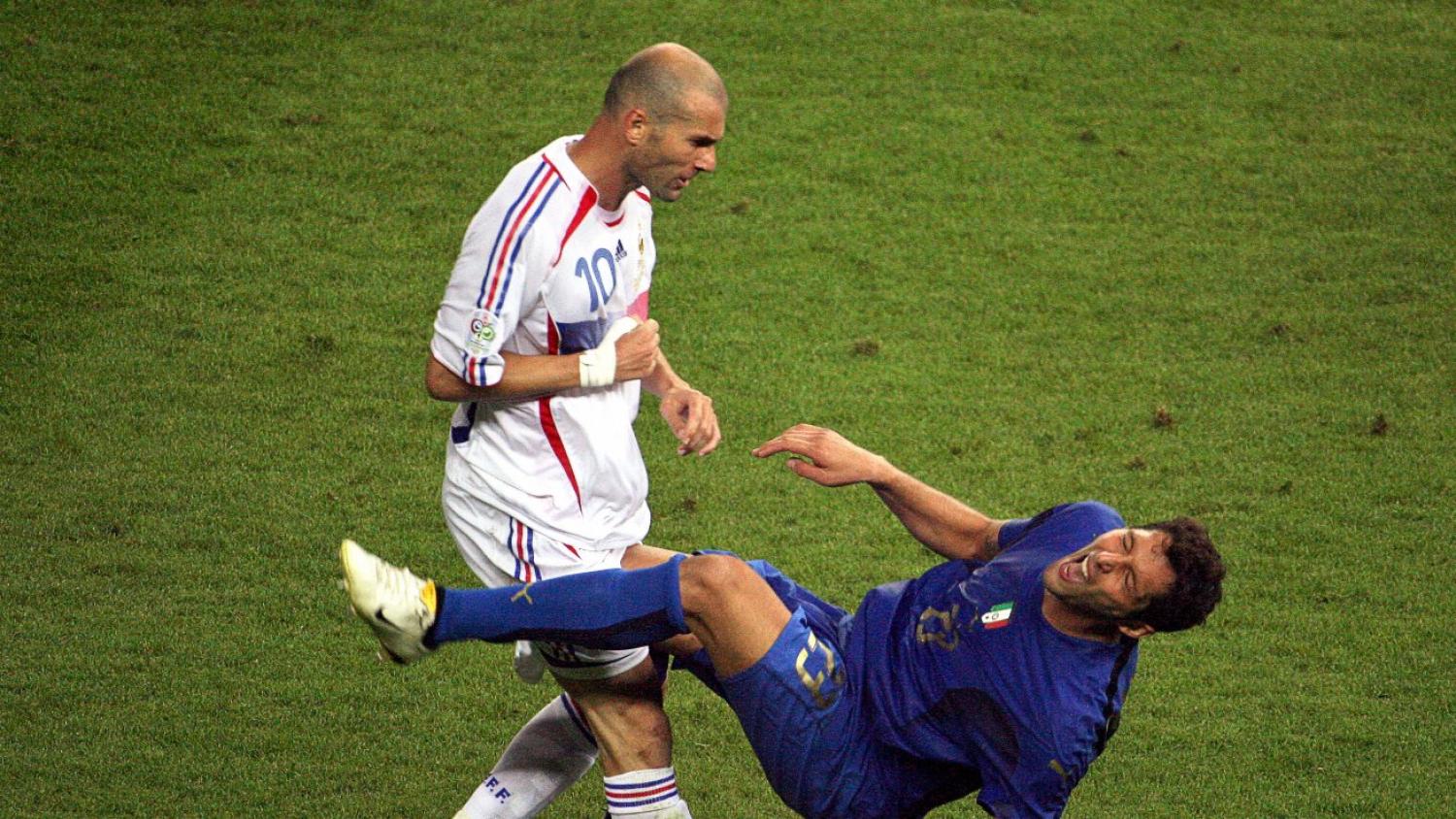 Watch Zinedine Zidane Headbutt Reaction 11 Years Later