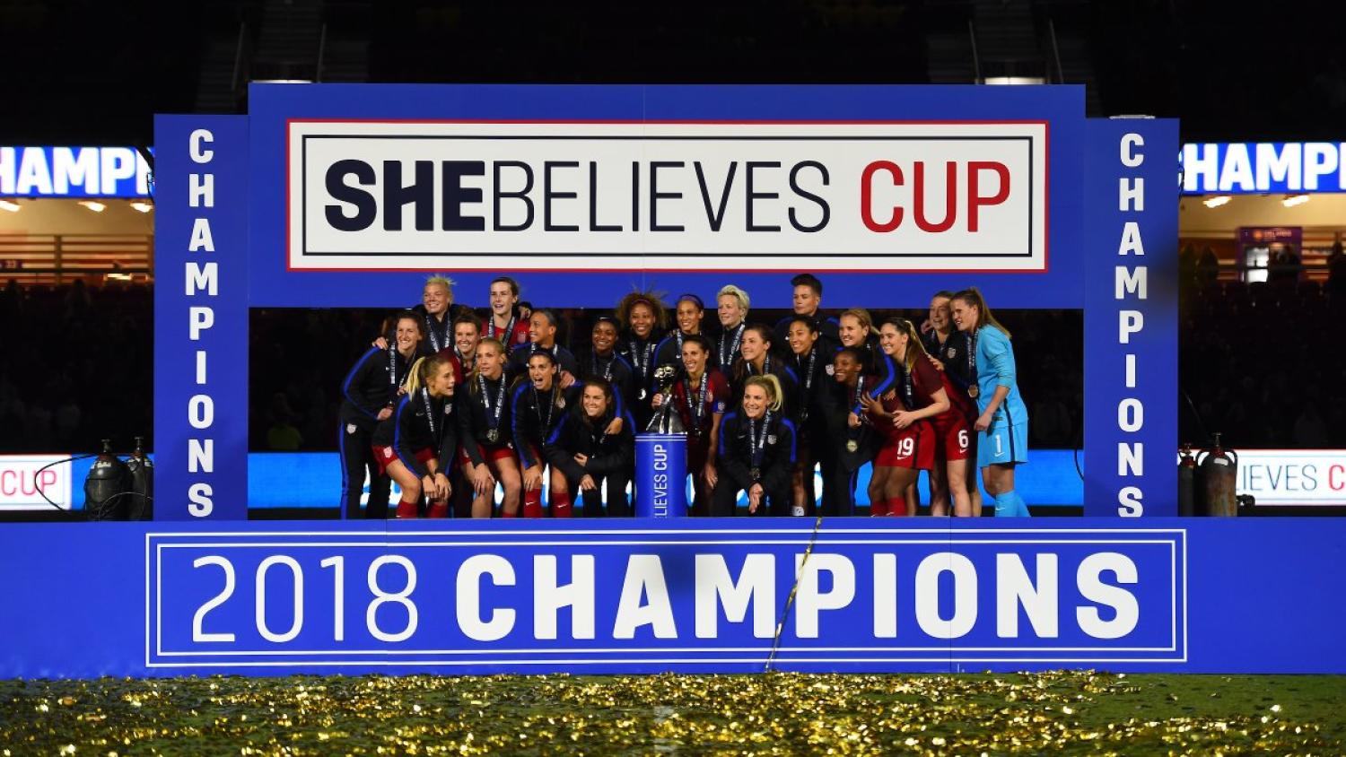 The USA Wins The SheBelieves Cup With Victory Over England