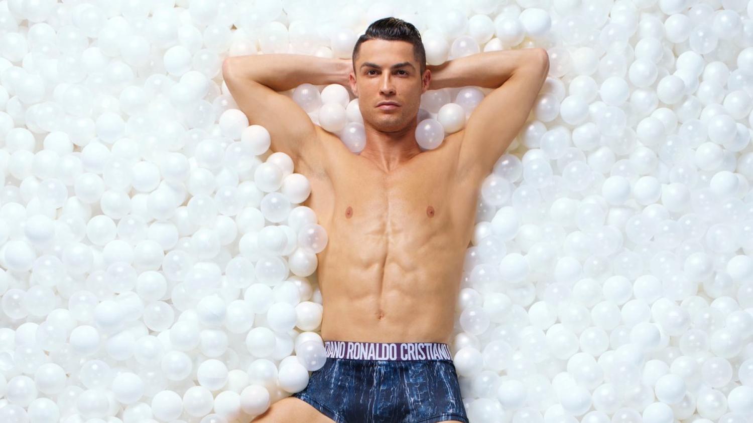 Cristiano Ronaldo Naked Underwear Ad Features A Steamy Ball Pit