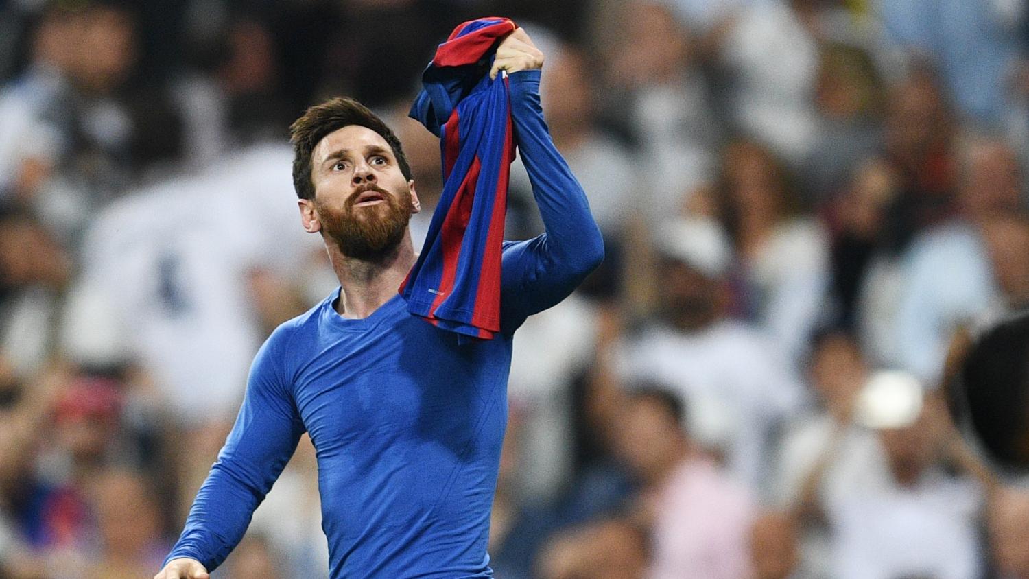 Lionel Messi Celebration Vs Real Madrid Is Still A Defining Image Of El ...