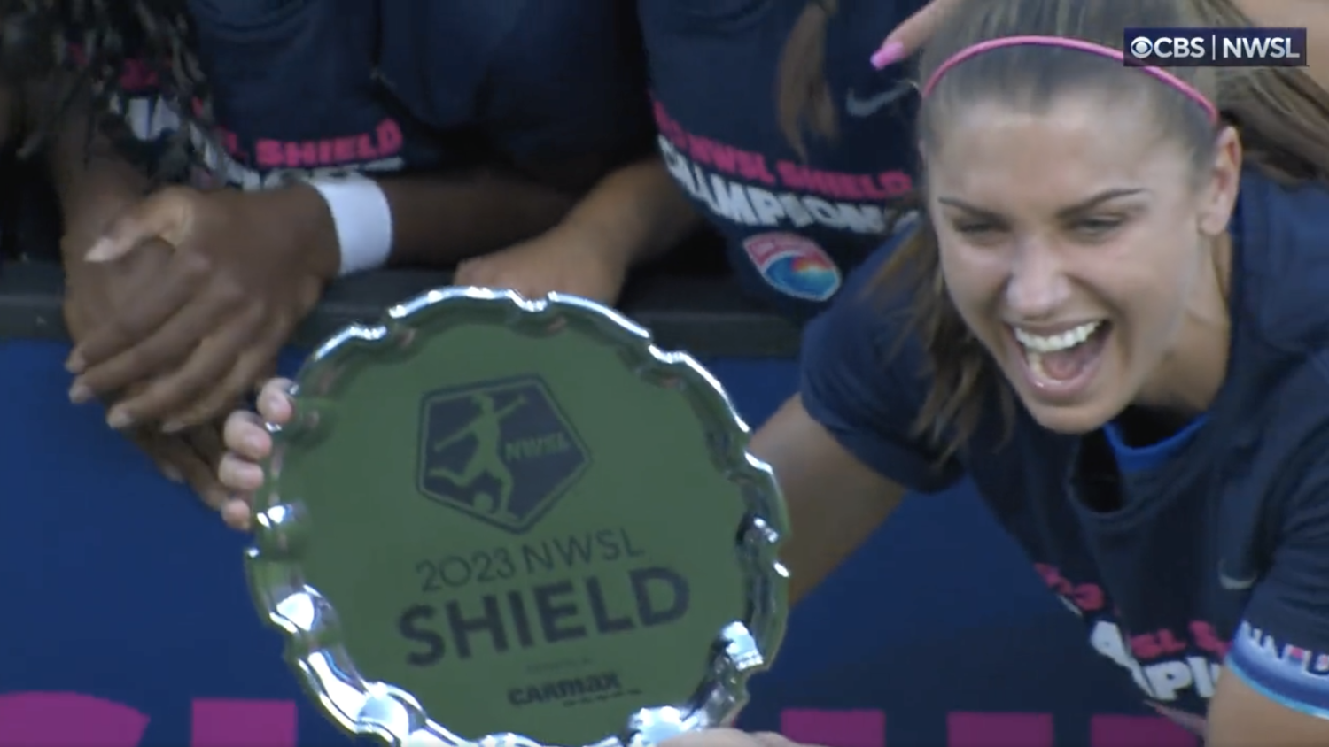 NWSL Shield Trophy Looks More Like A Pie Platter Than A Shield