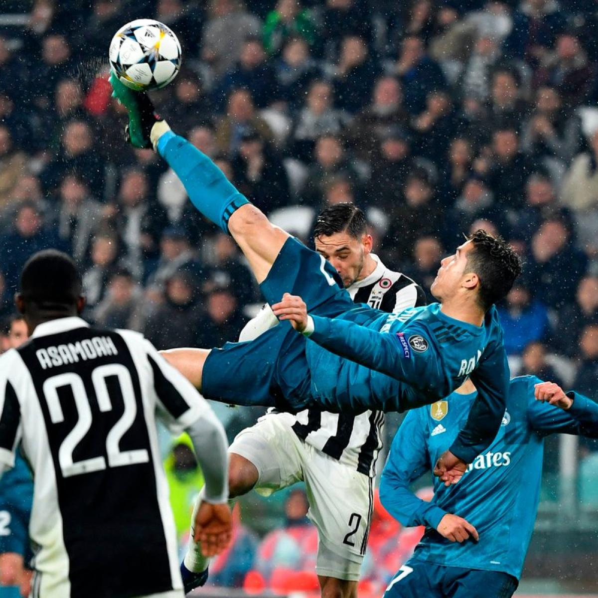 Ronaldo Bicycle Kick Goal
