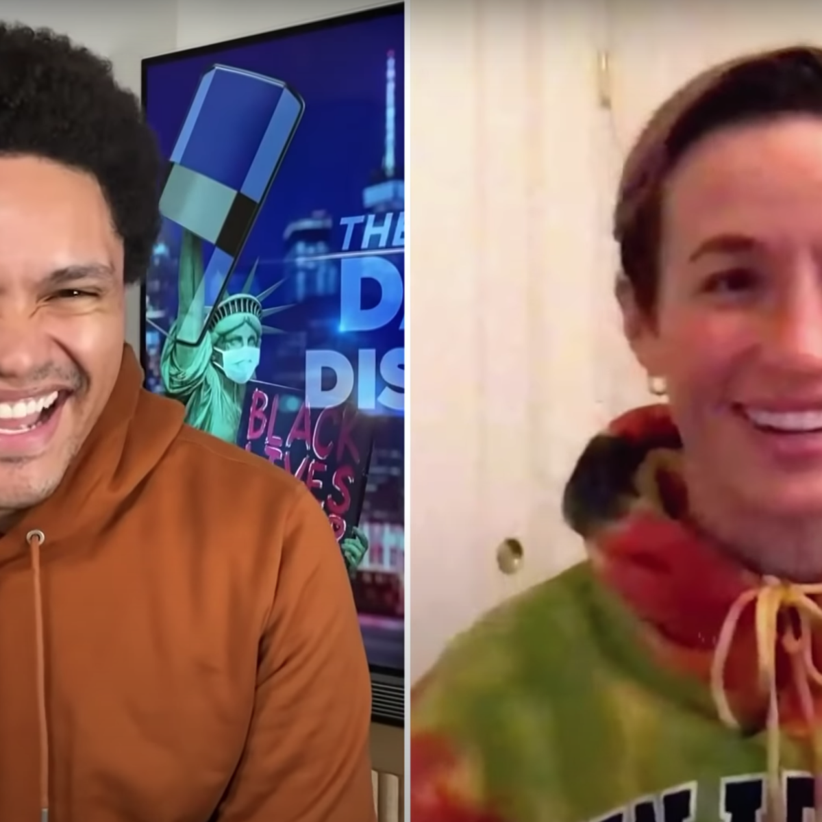 Megan Rapinoe on Daily Show with Trevor Noah