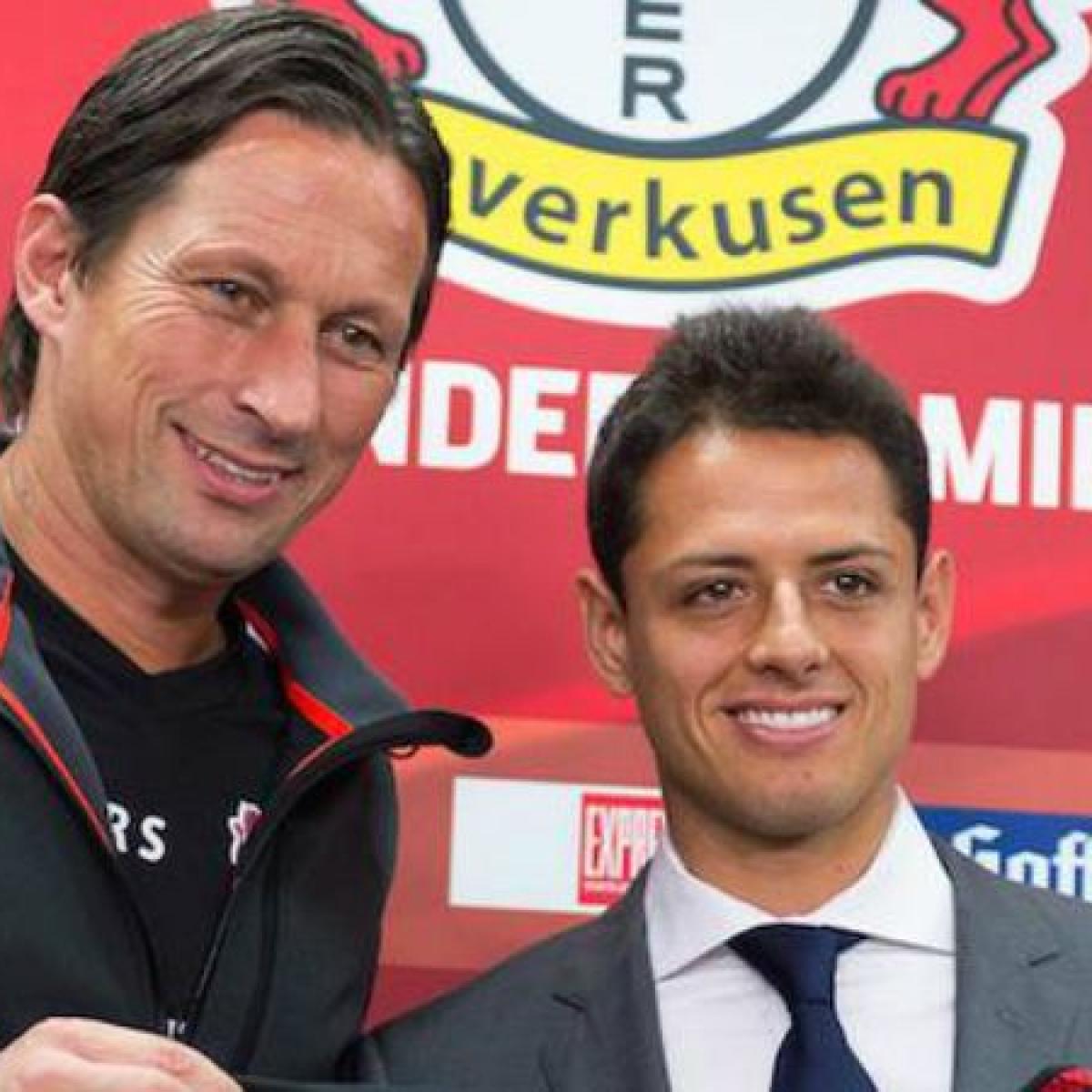 Chicharito broke Bayer Leverkusen's website