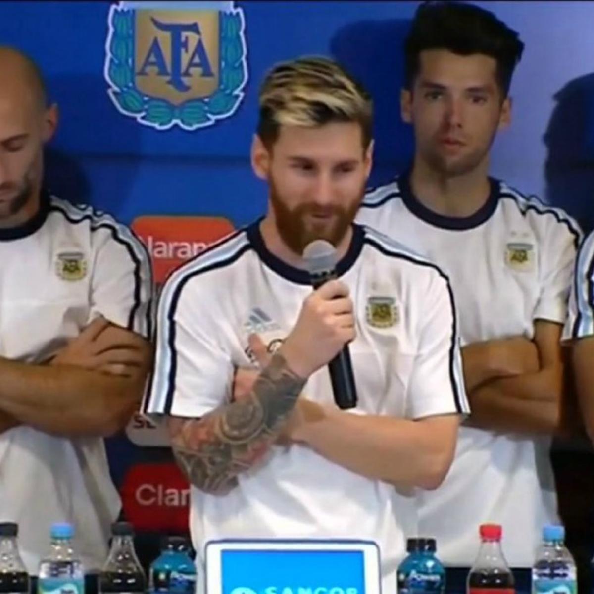 Lionel Messi and Argentina will boycott the press.