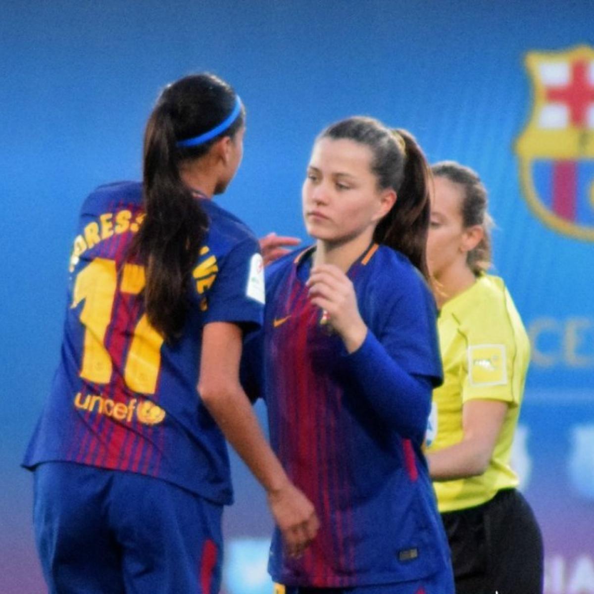 Claudia Pina Barcelona Women's Team