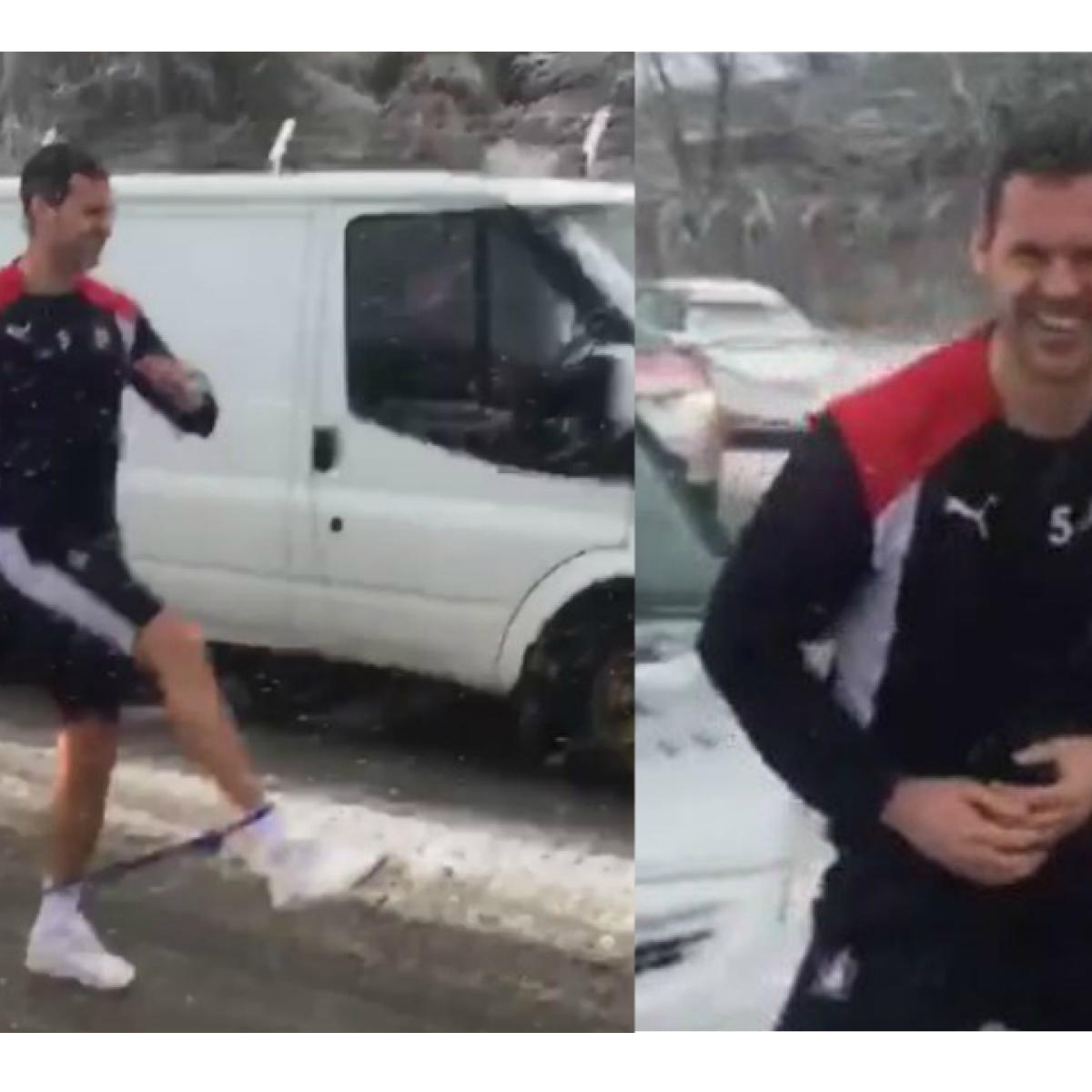 The David McCracken Snowstorm Workout: training on the snow covered highway