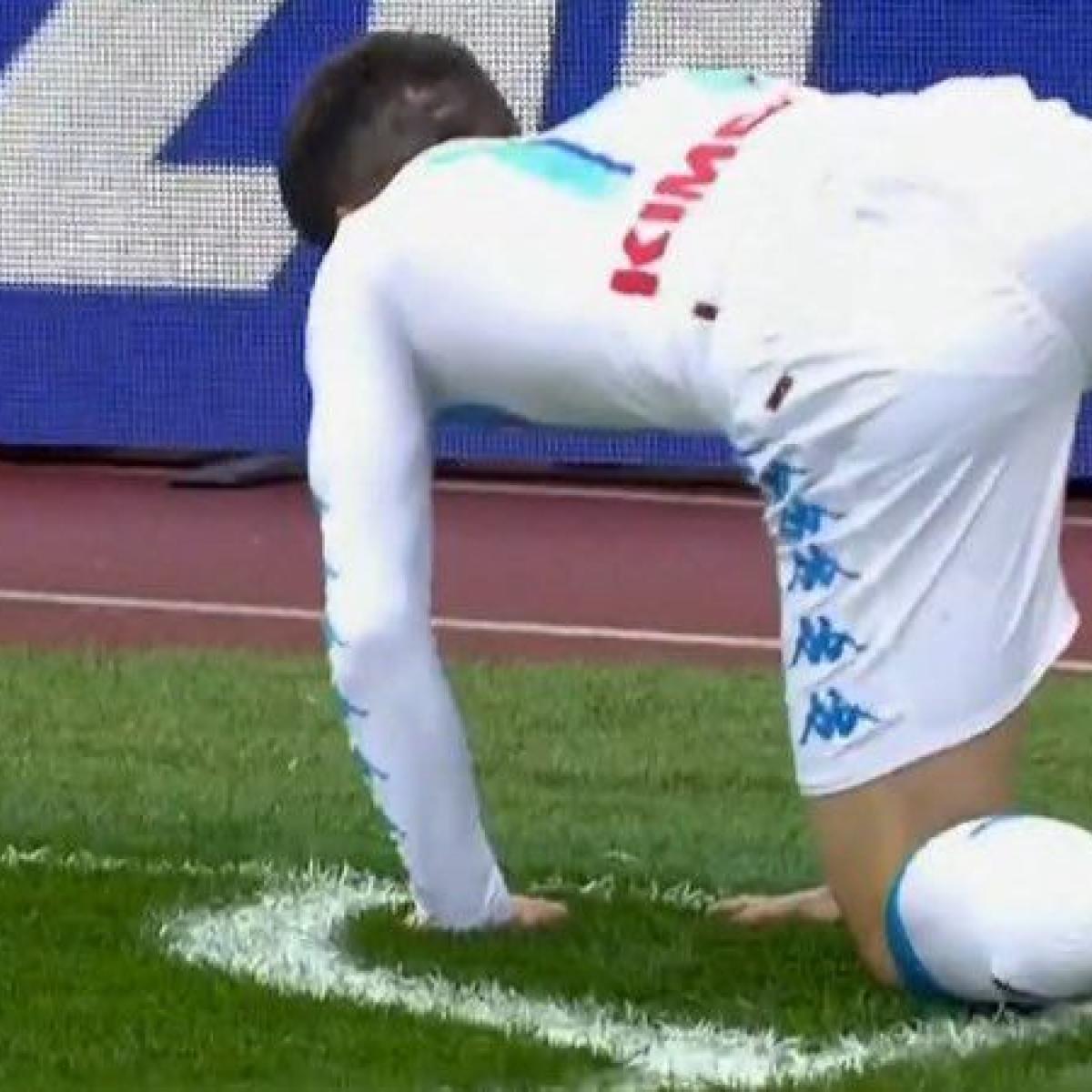 Dries Mertens celebration