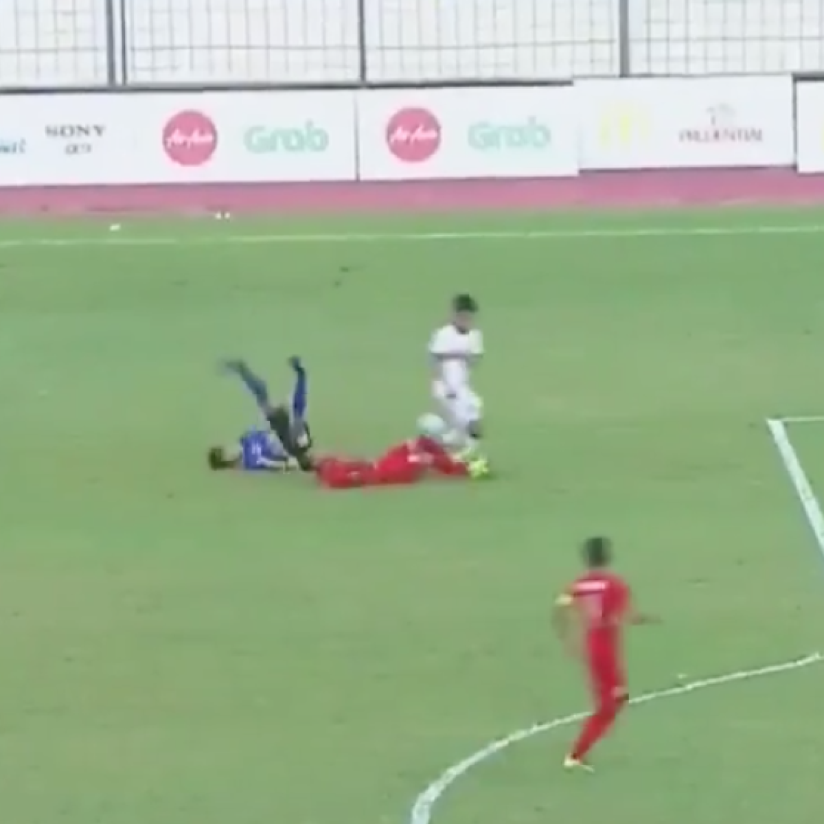 Goalie fail