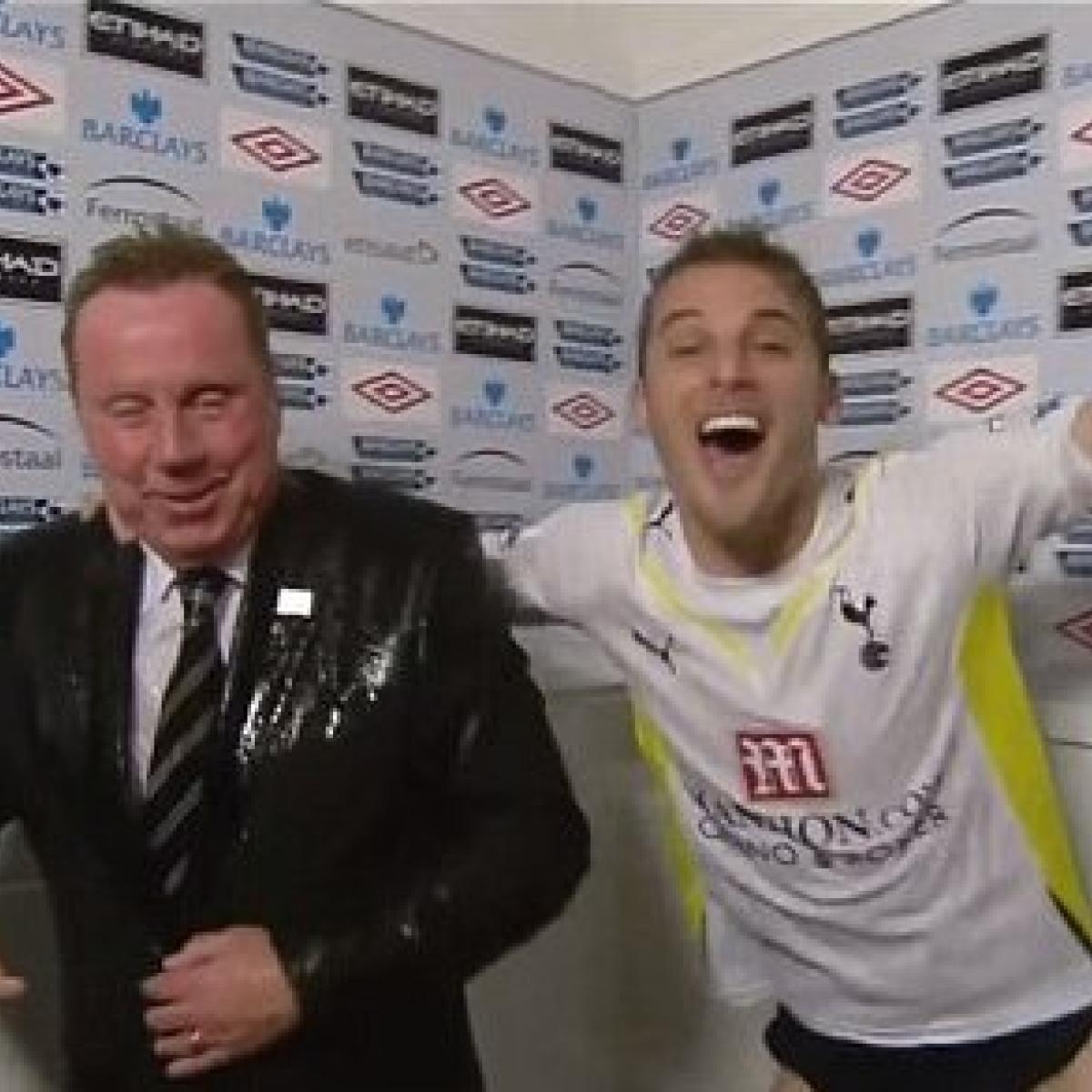 David Bentley Soaks Harry Redknapp