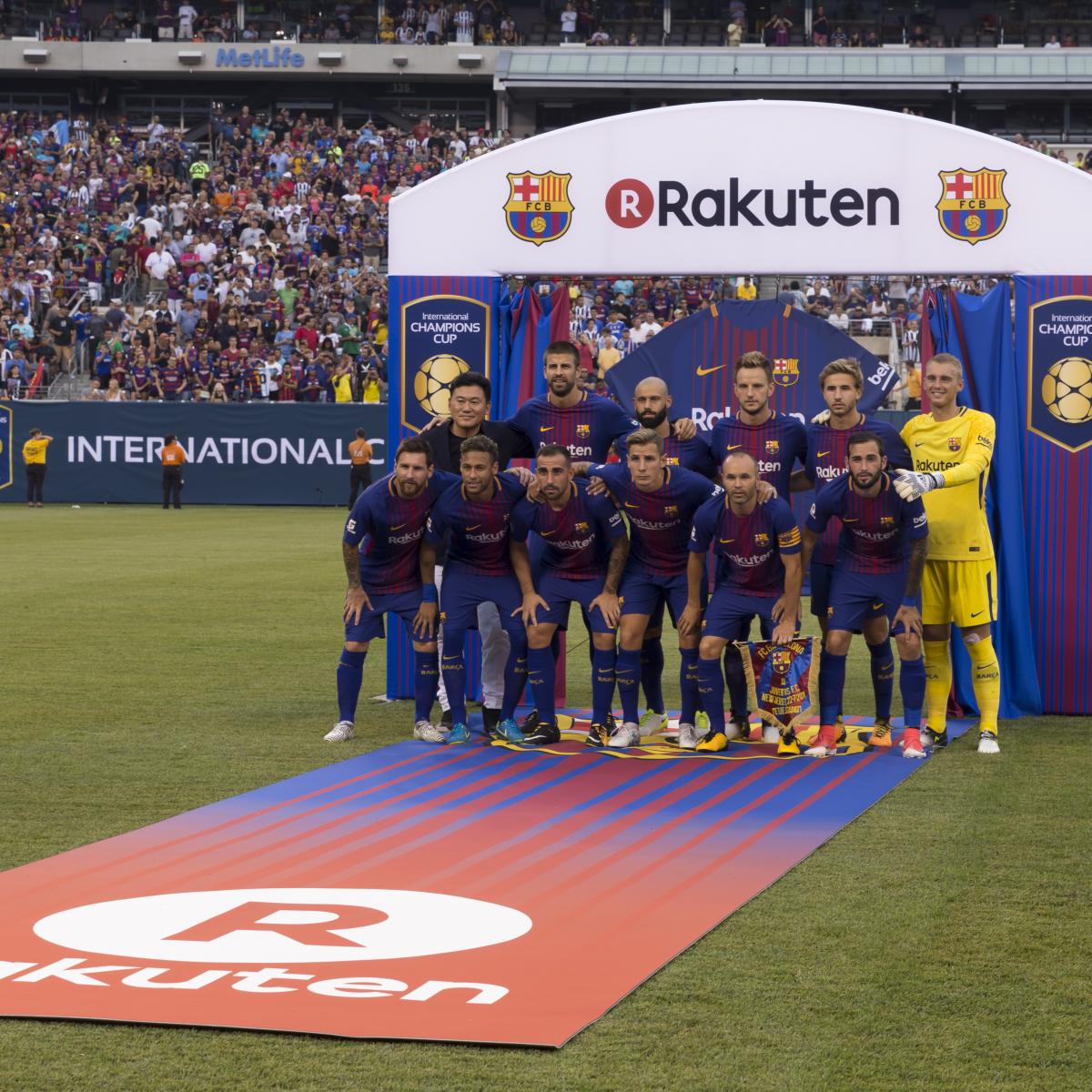 2018 International Champions Cup Schedule