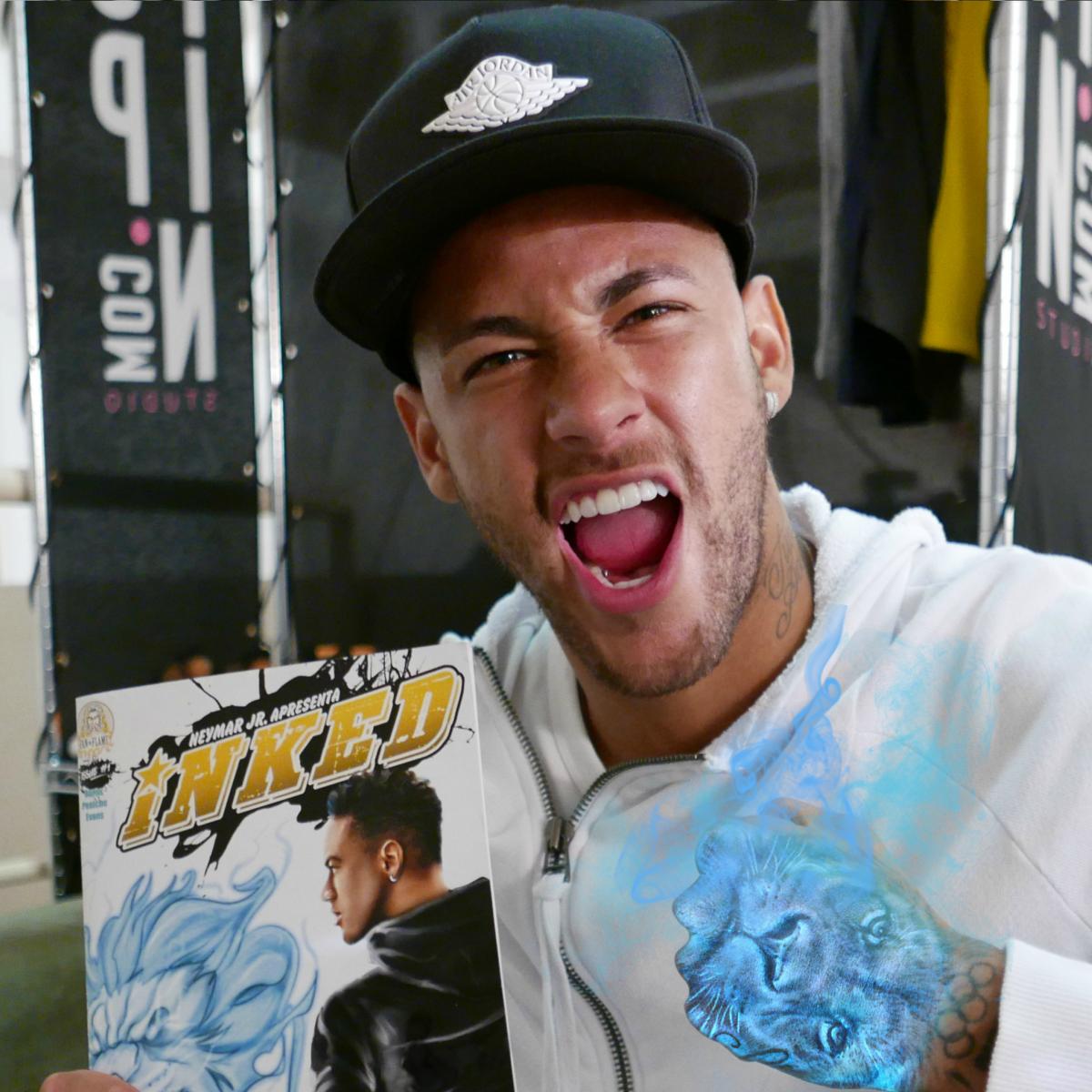 Neymar Jr Comics Inked