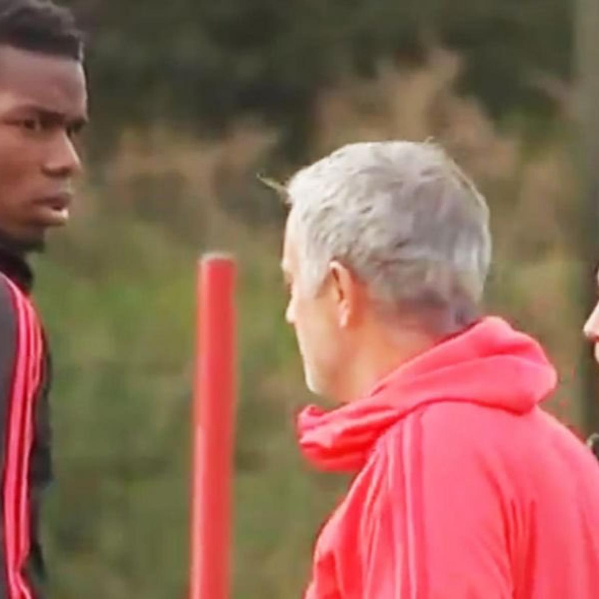 Paul Pogba Jose Mourinho