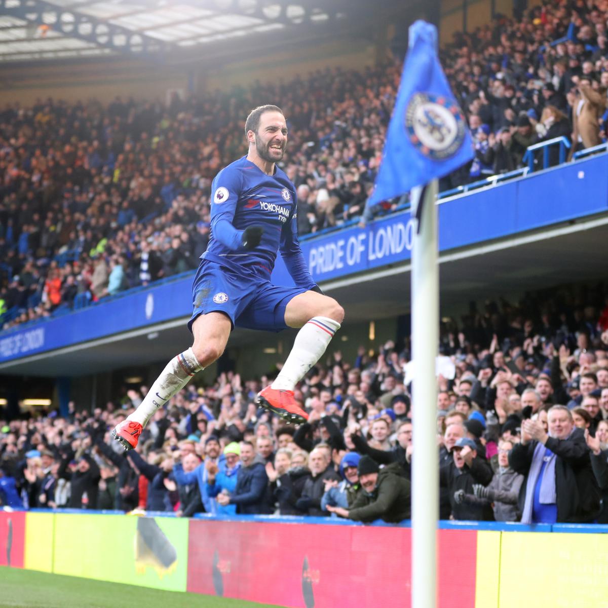 Higuain Goal vs Huddersfield