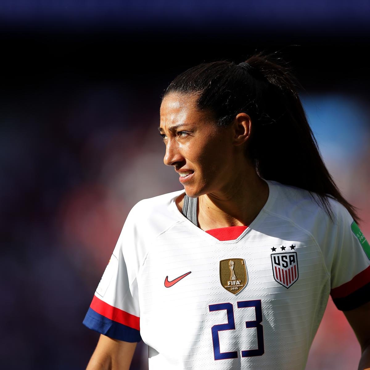 Christen Press USWNT Lineup vs Spain