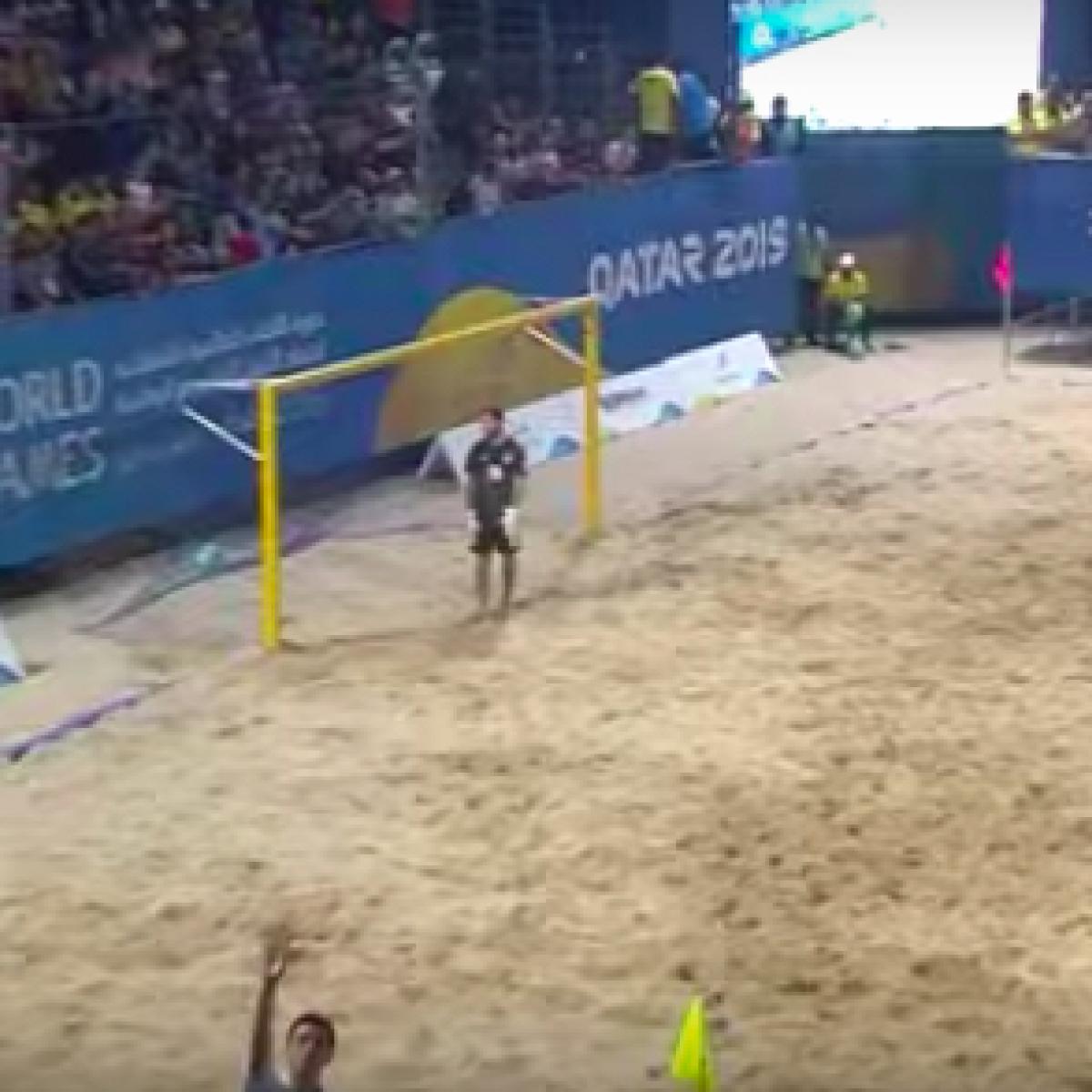 Brazil beach soccer