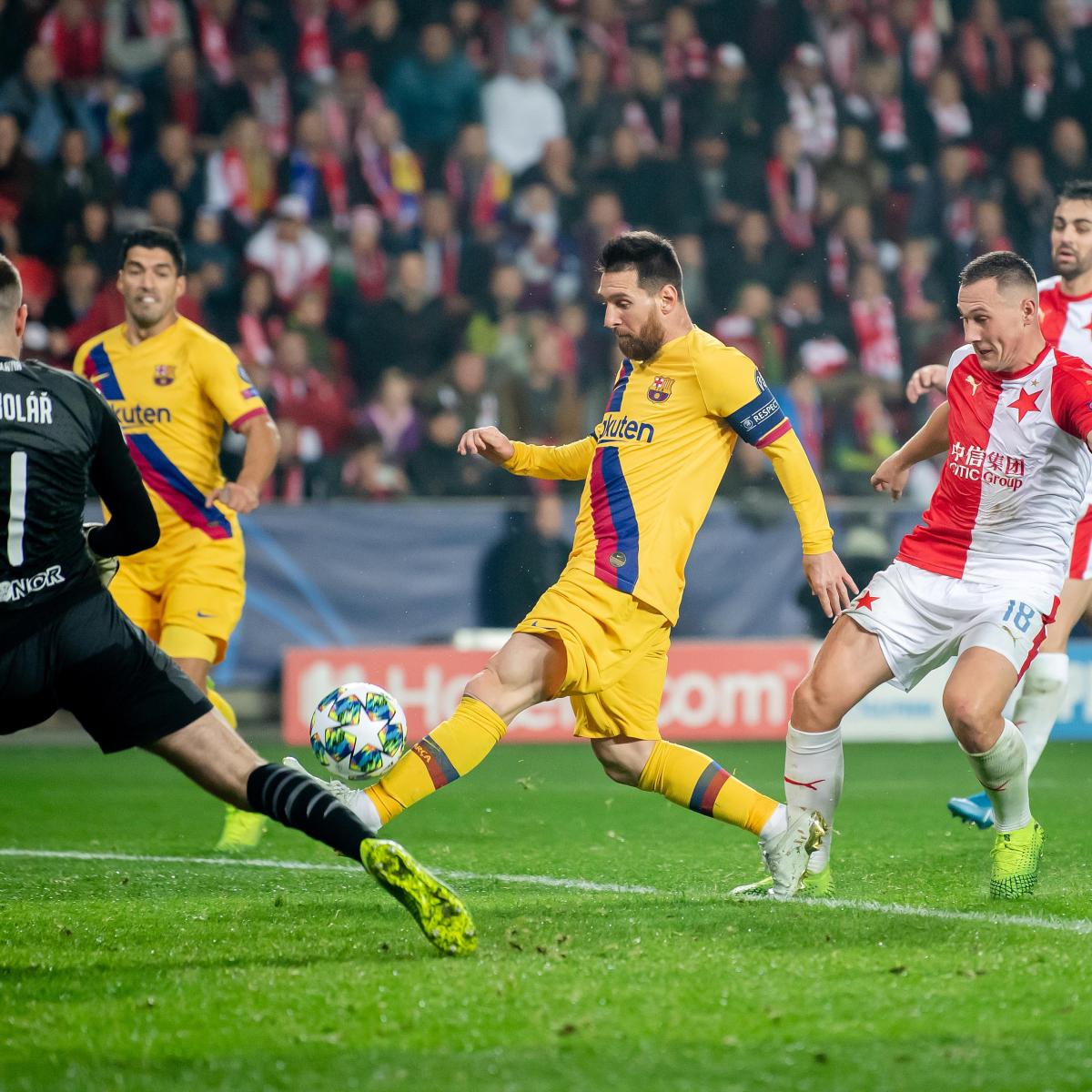 Slavia Praha vs Barcelona Highlights