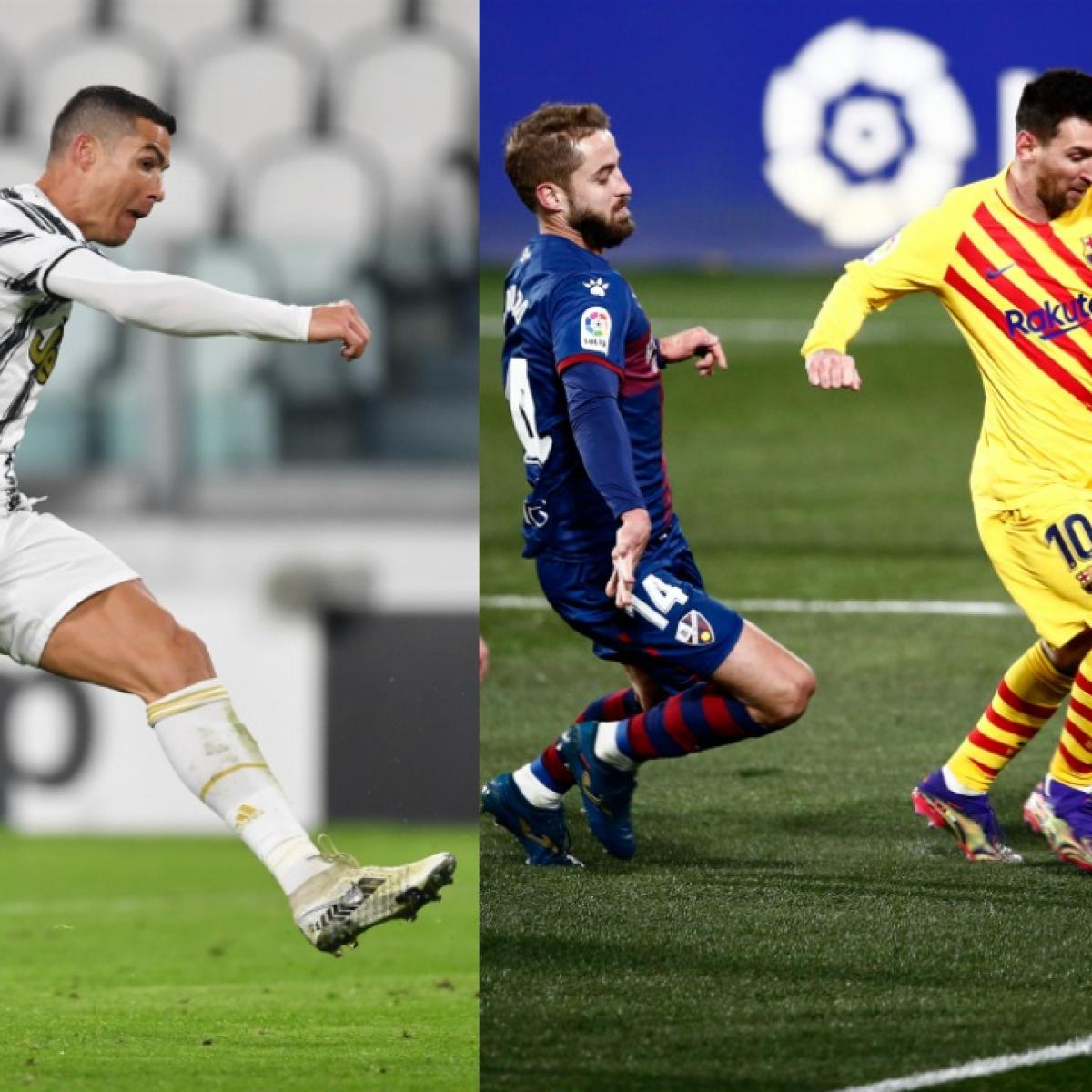 Ronaldo and Messi 2021