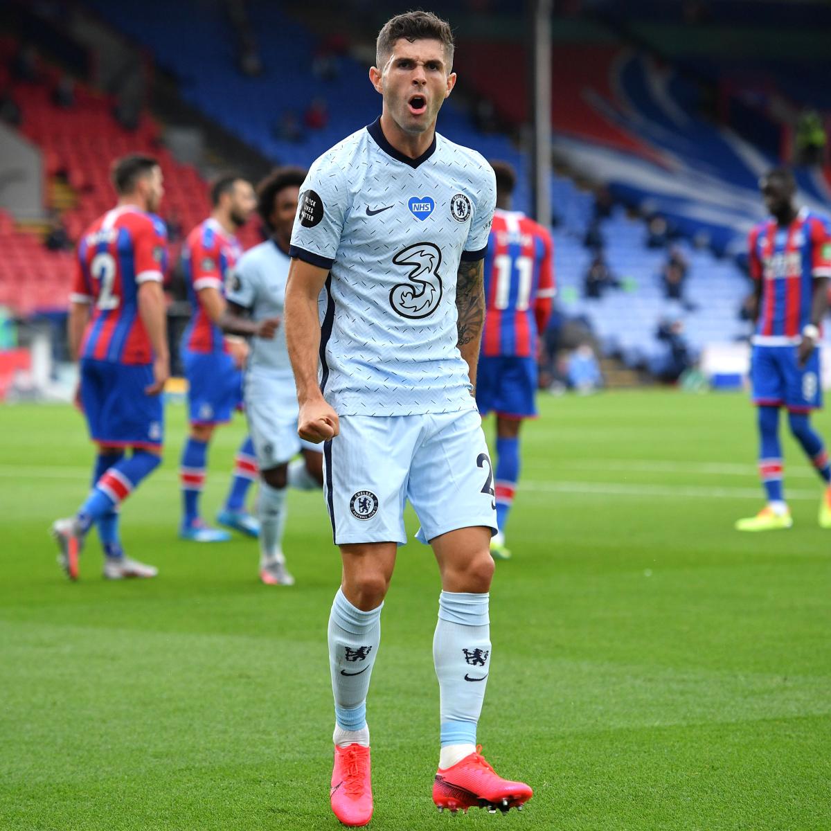 Pulisic Goal vs Crystal Palace