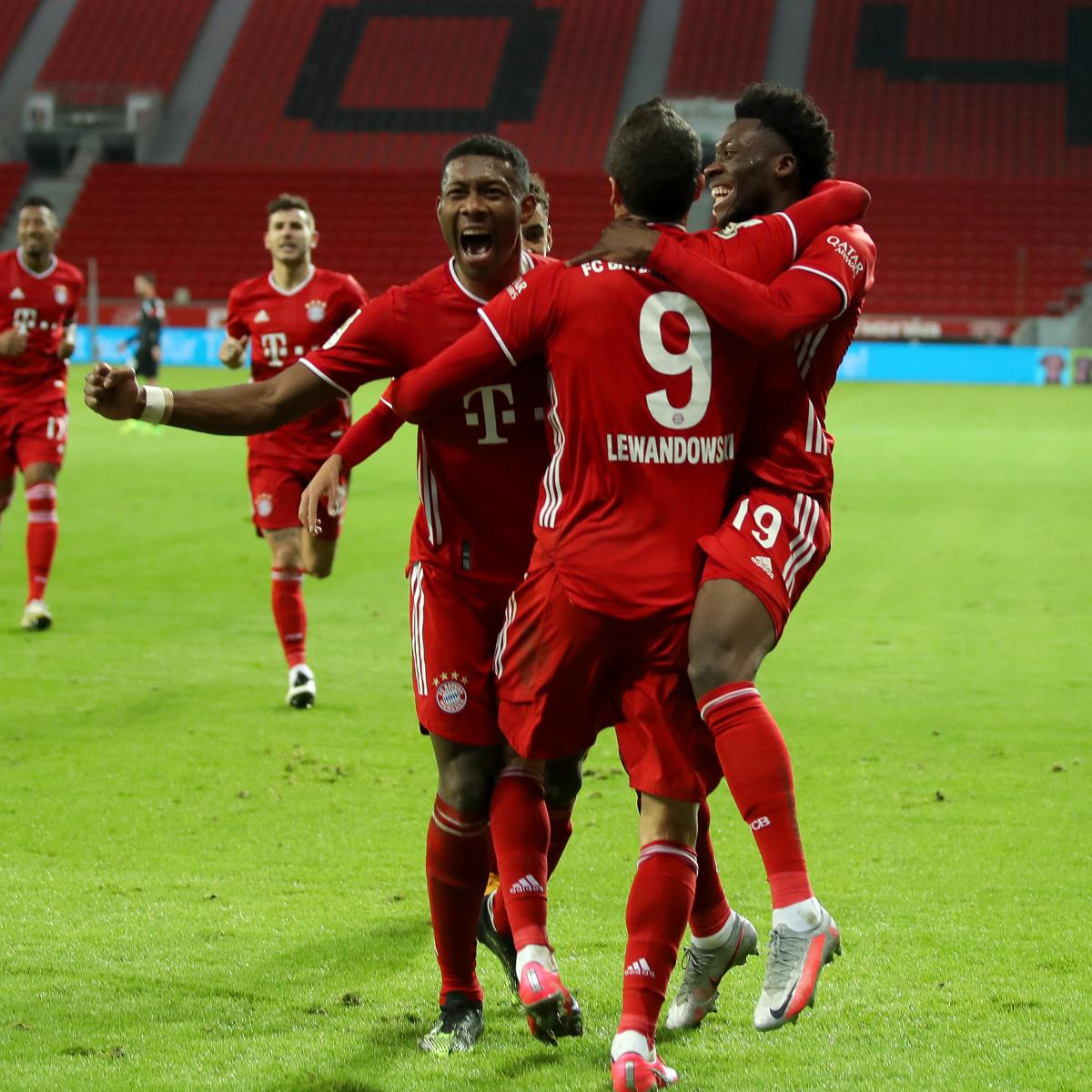 Lewandowski Goal vs Leverkusen