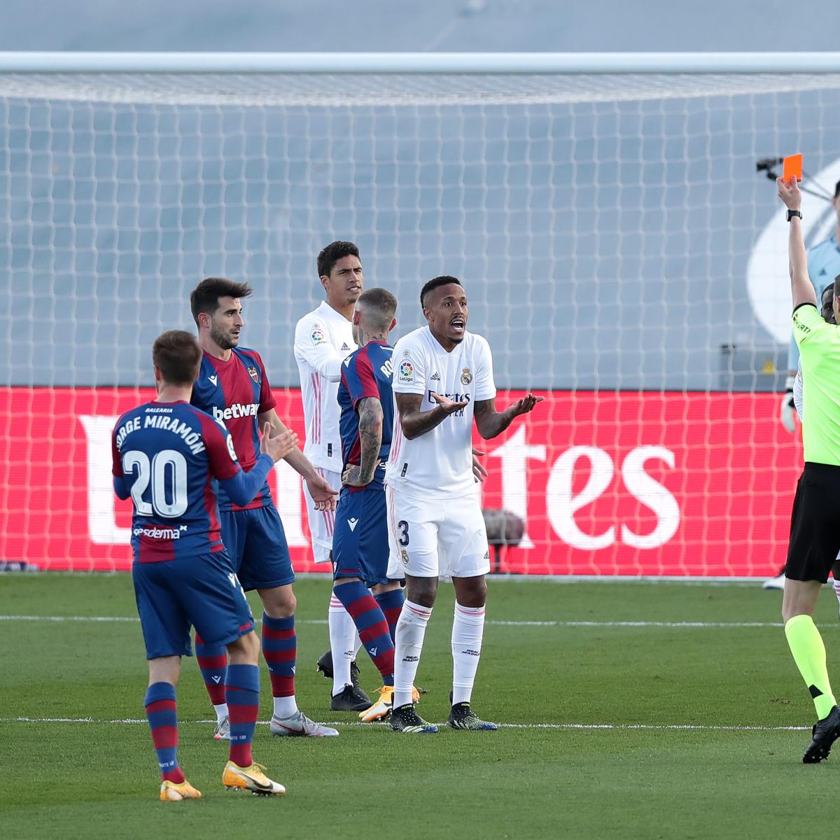 Éder Militão Red Card vs Levante