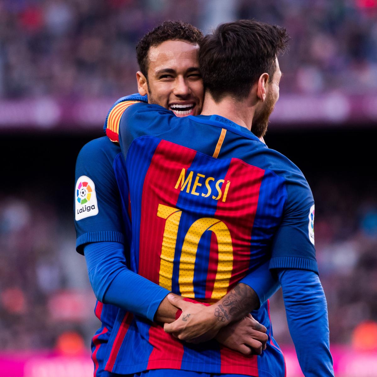 Neymar called Messi