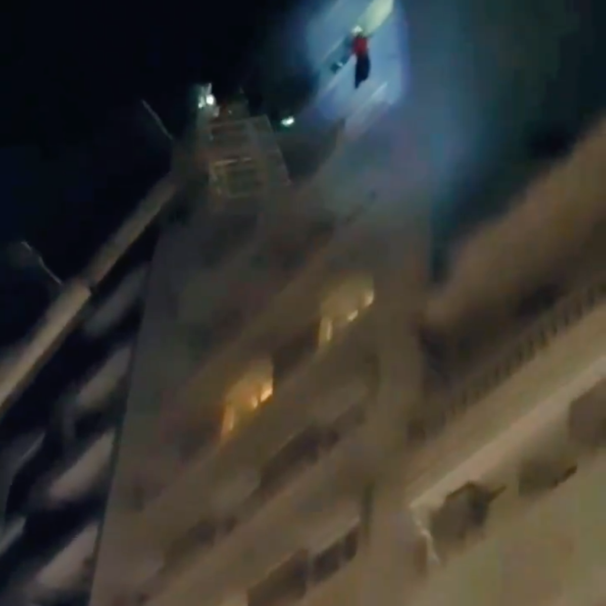 Footballer Escapes Fire