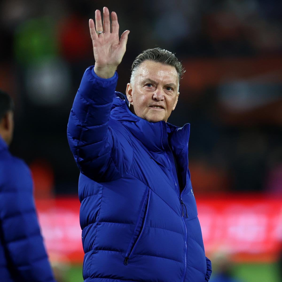 Louis van Gaal Bike Accident