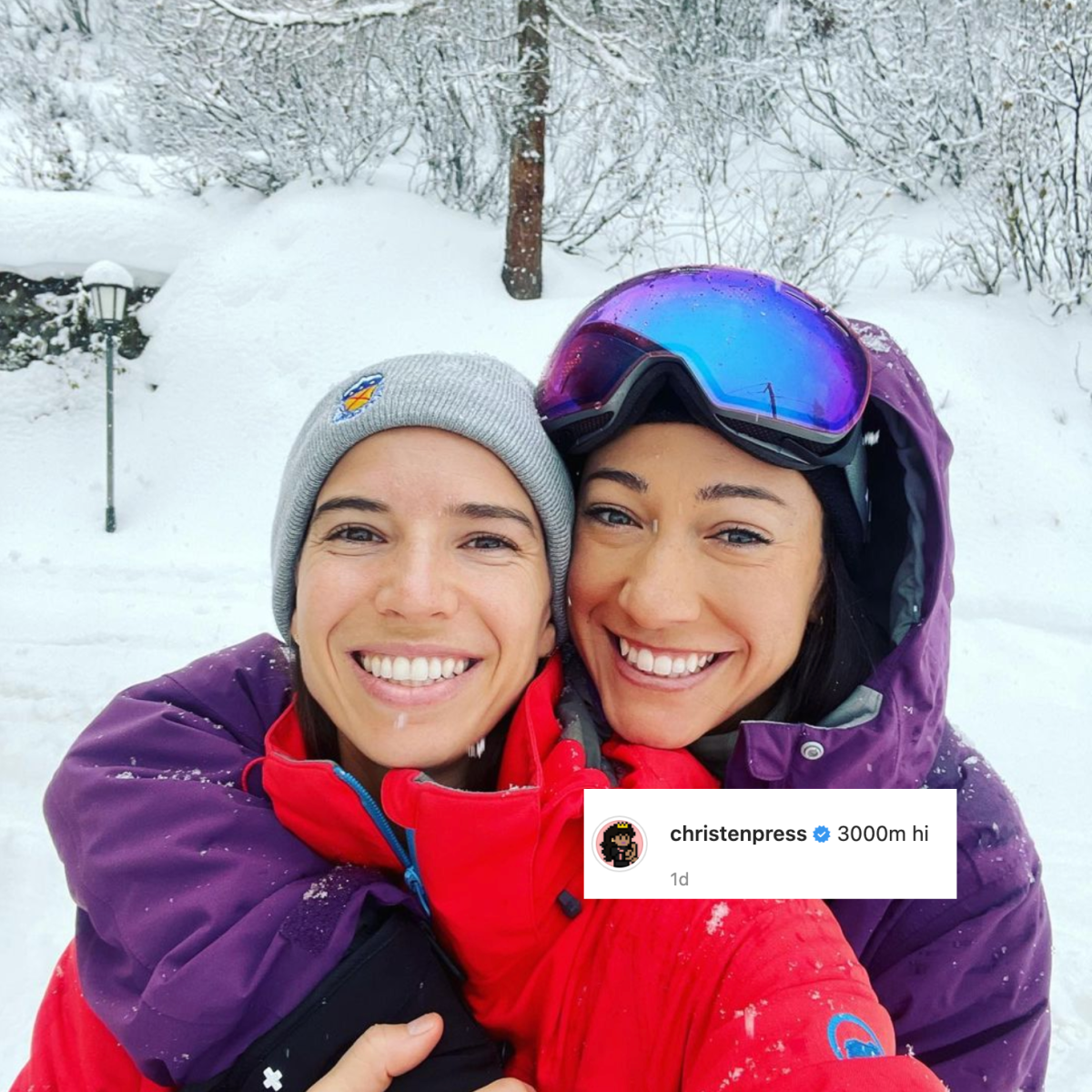 Christen Press Tobin Heath