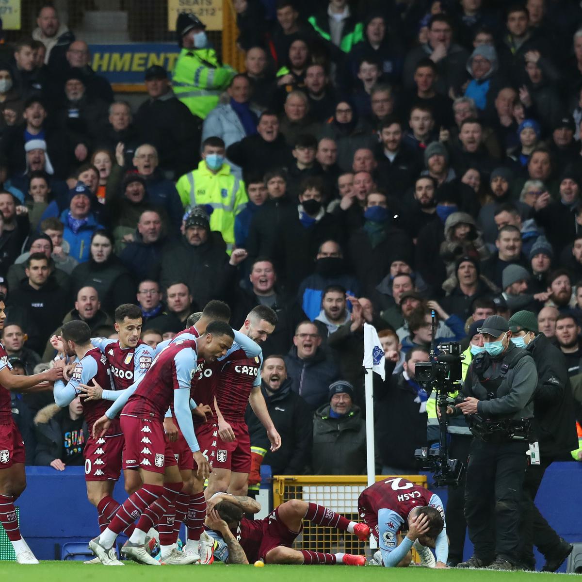 Everton Fans Bottle Incident