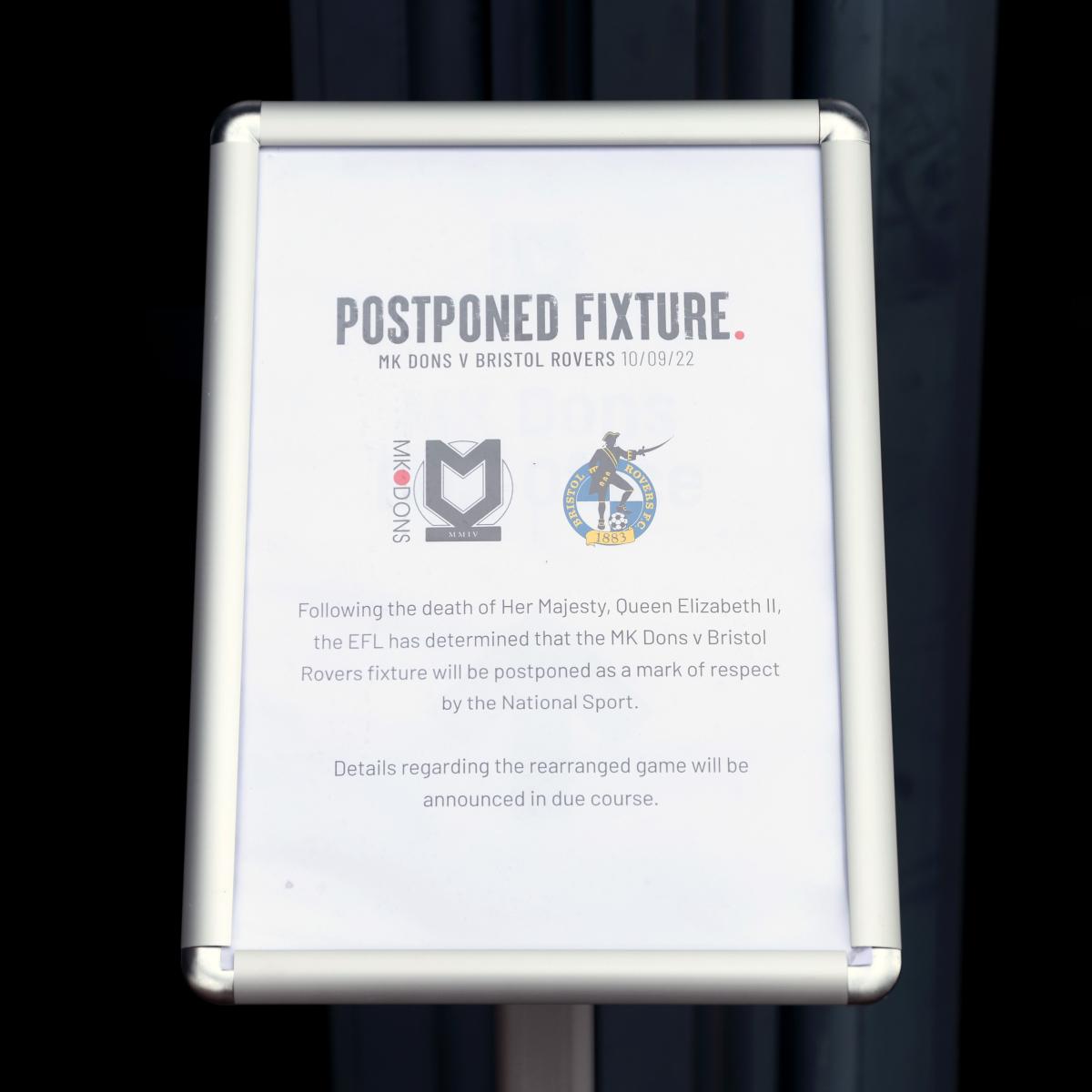 English Soccer Postponed