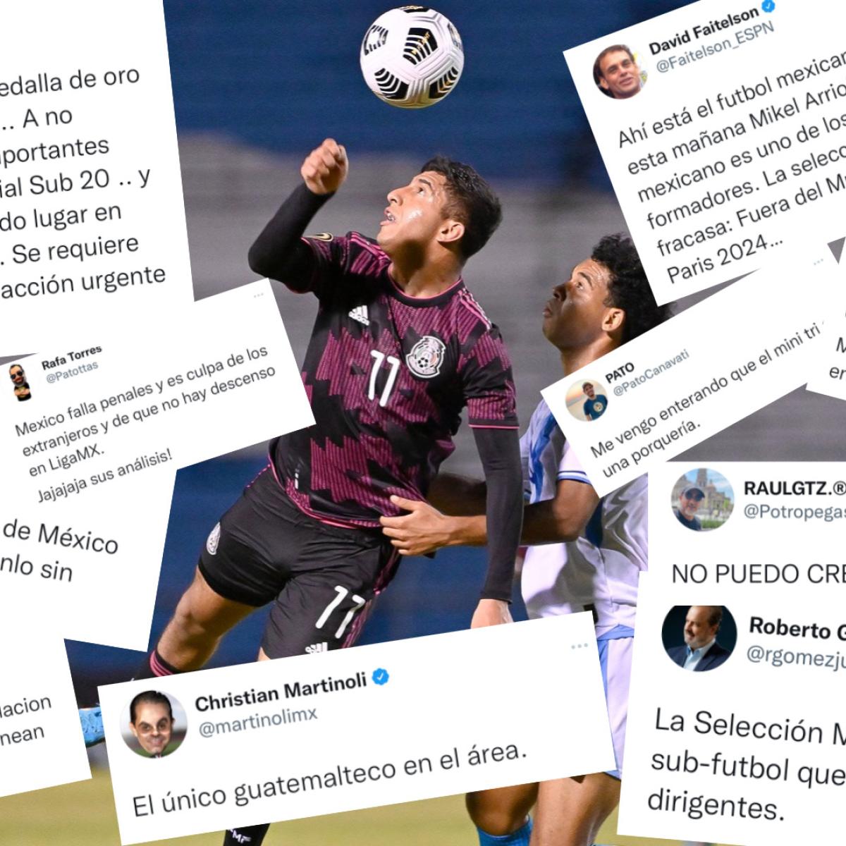 Reacciones a la eliminación de México Sub-20