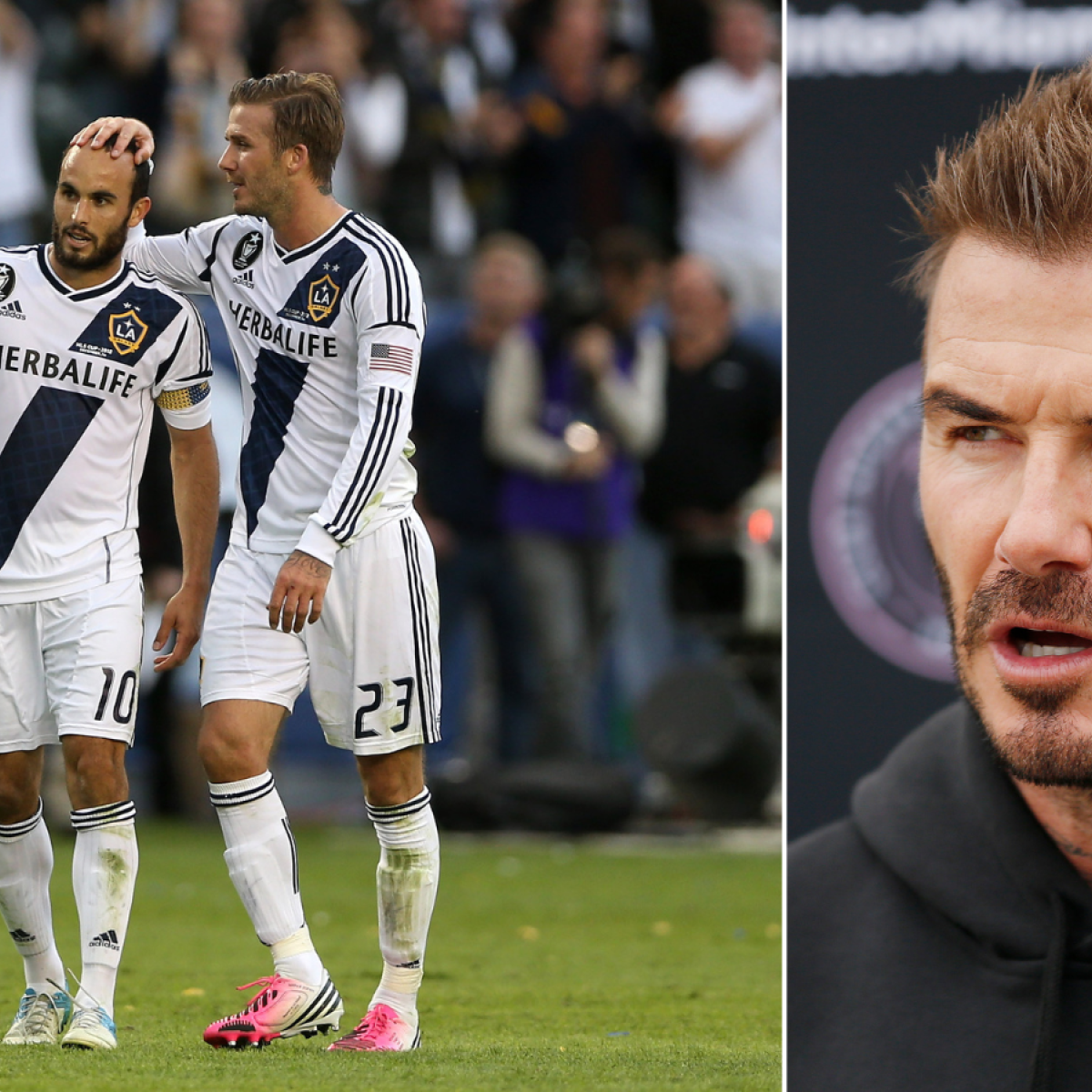 David Beckham Landon Donovan captain armband quote