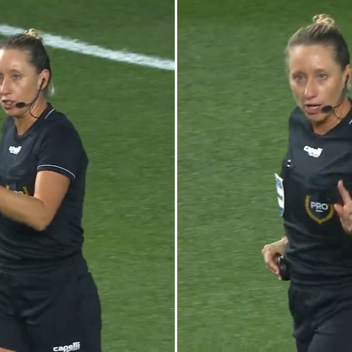 MLS referee "however" VAR announcement in Real Salt Lake-Portland