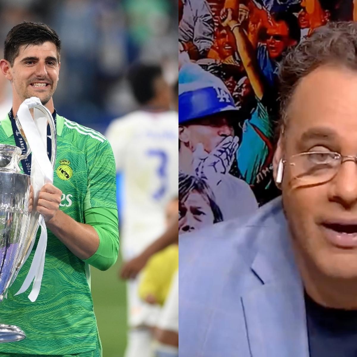 Thibaut Courtois responde a David Faitelson