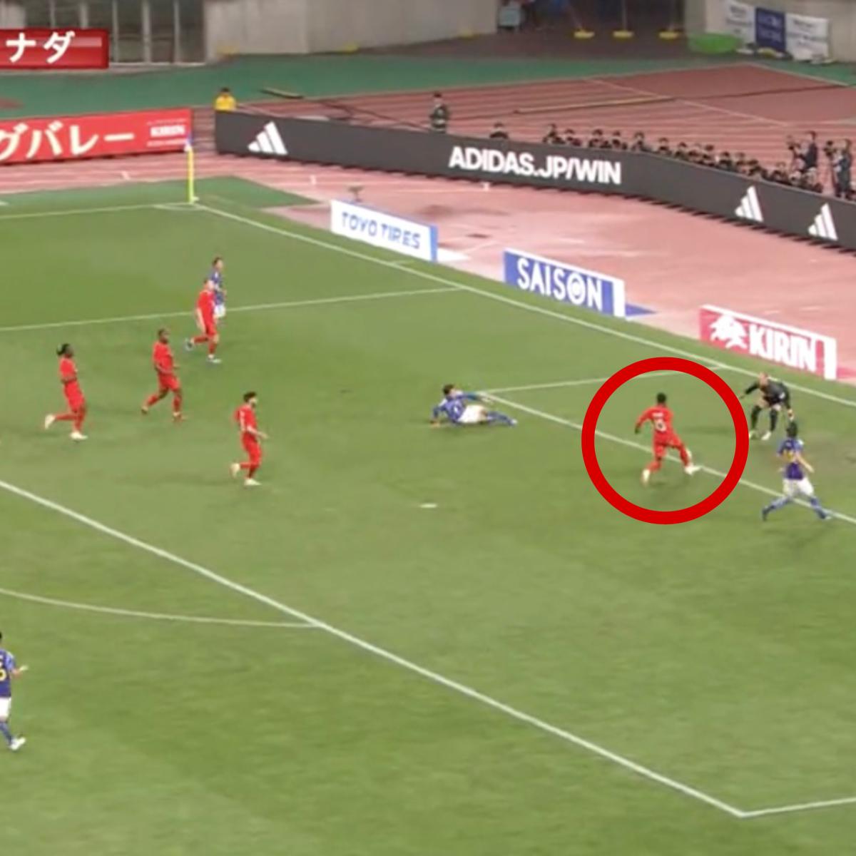 Alphonso Davies own goal vs. Japan