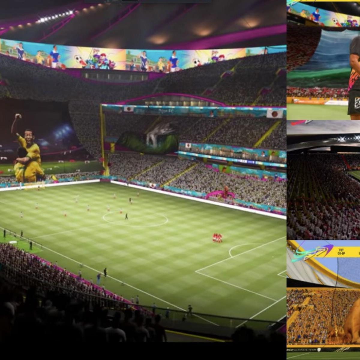 FIFA 21 build your own stadium