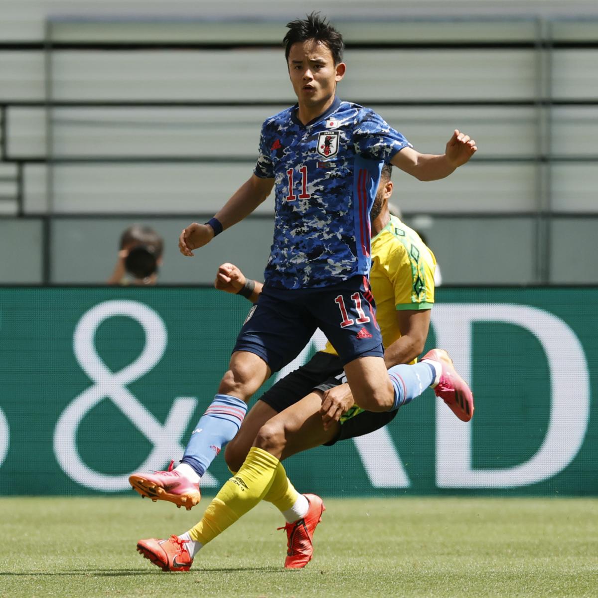Gol Takefusa Kubo vs Jamaica