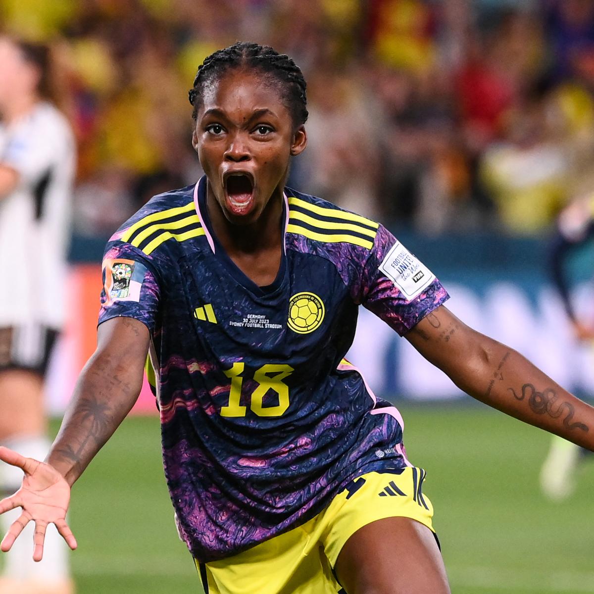 Linda Caicedo goal vs Germany