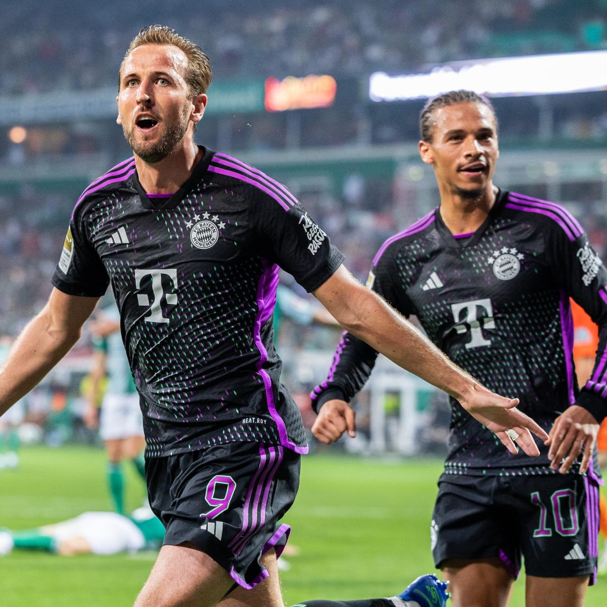 Harry Kane first Bayern goal