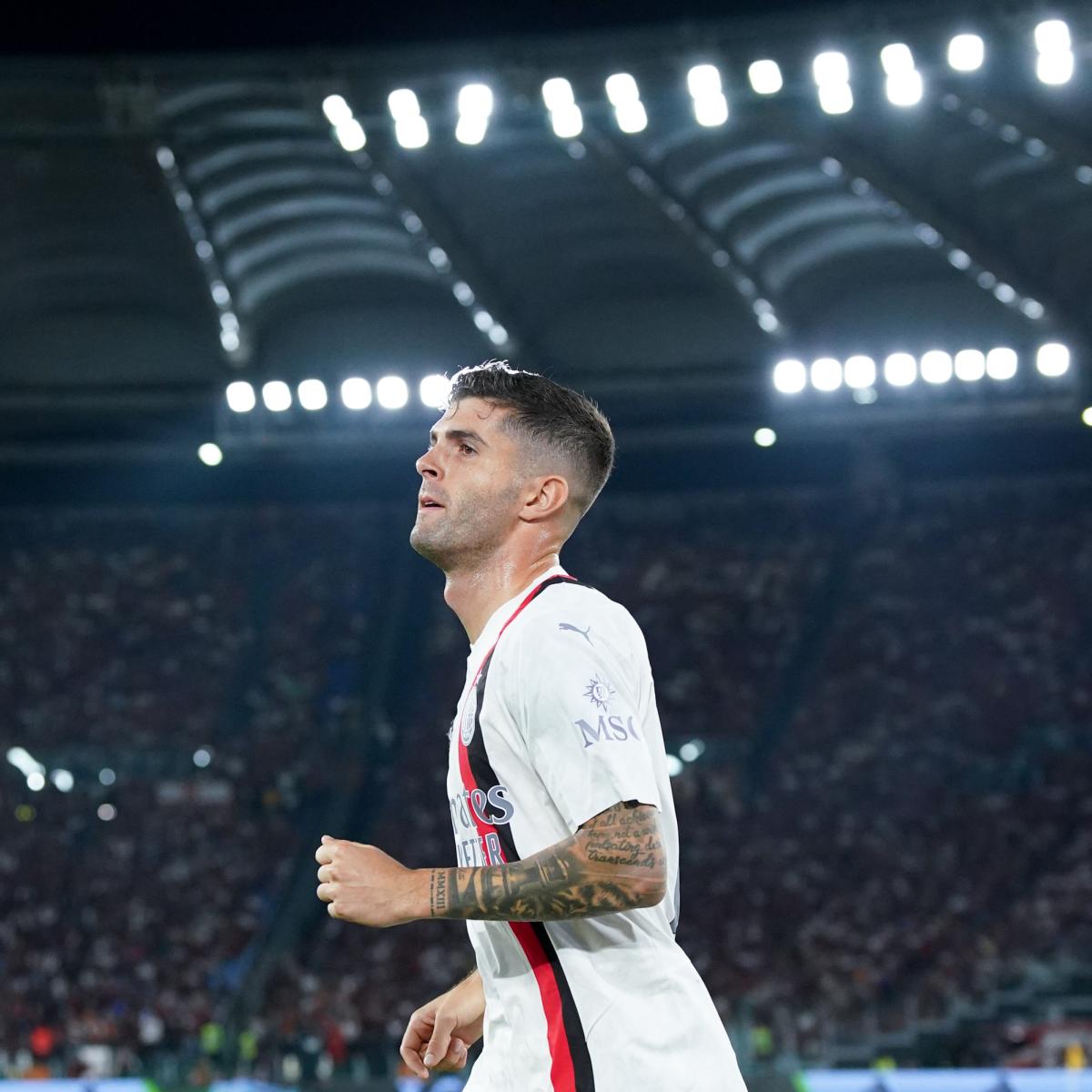 Christian Pulisic vs Roma