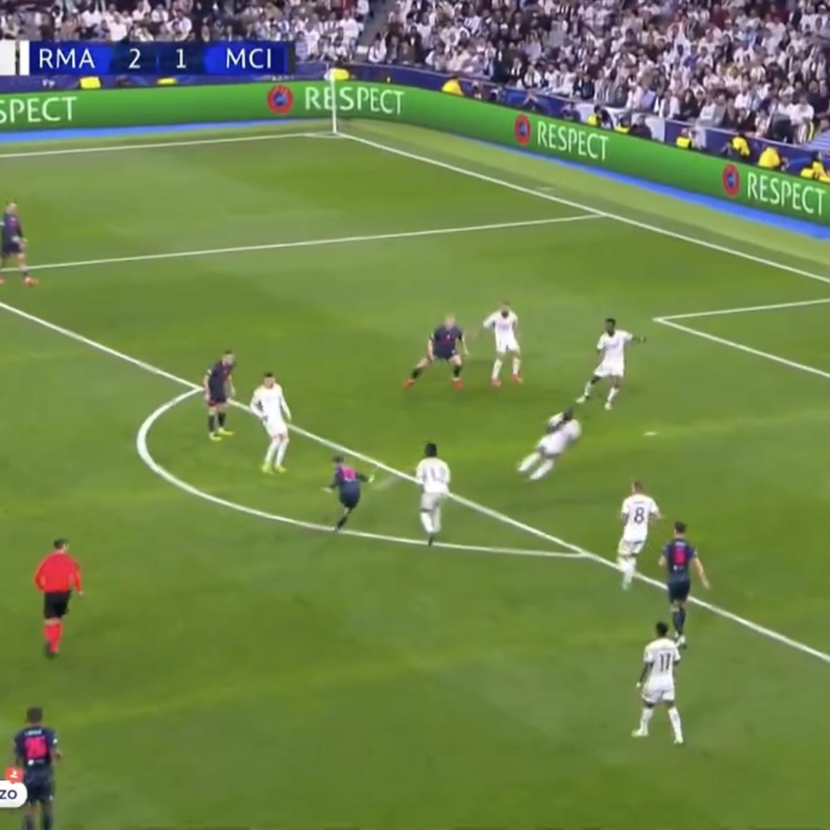 Phil Foden goal vs. Real Madrid