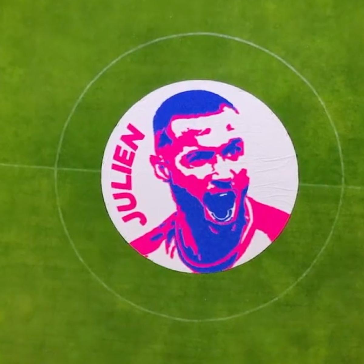 León announced Julien Celestine using 81,000 plastic bottle caps