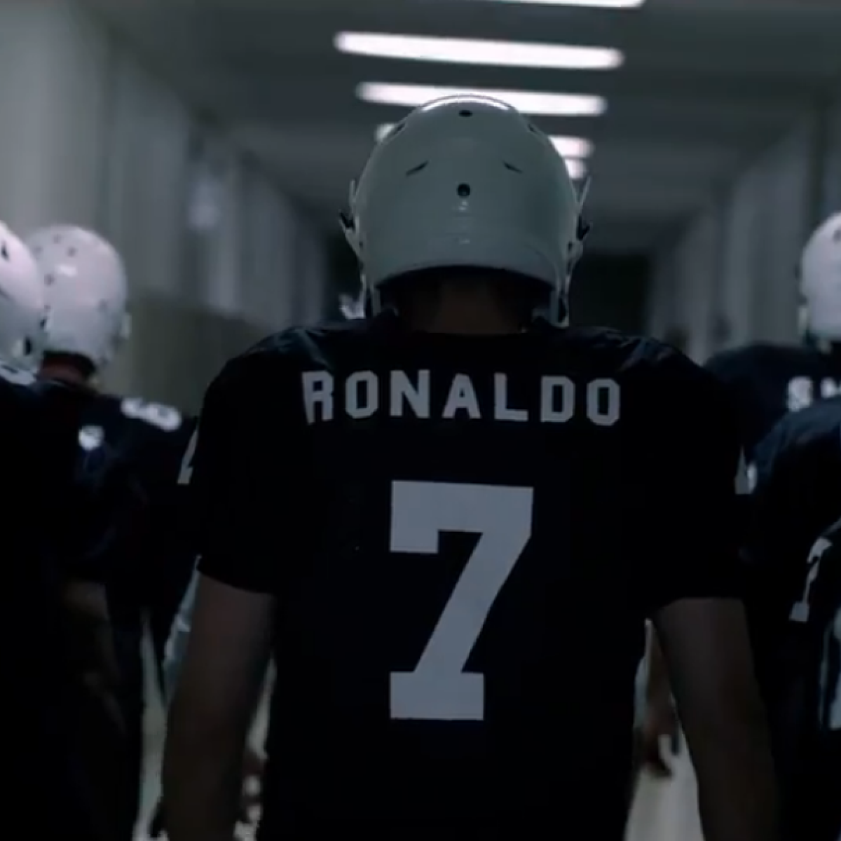 Cristiano Ronaldo football commercial